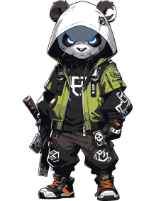 Pack Panda Badass